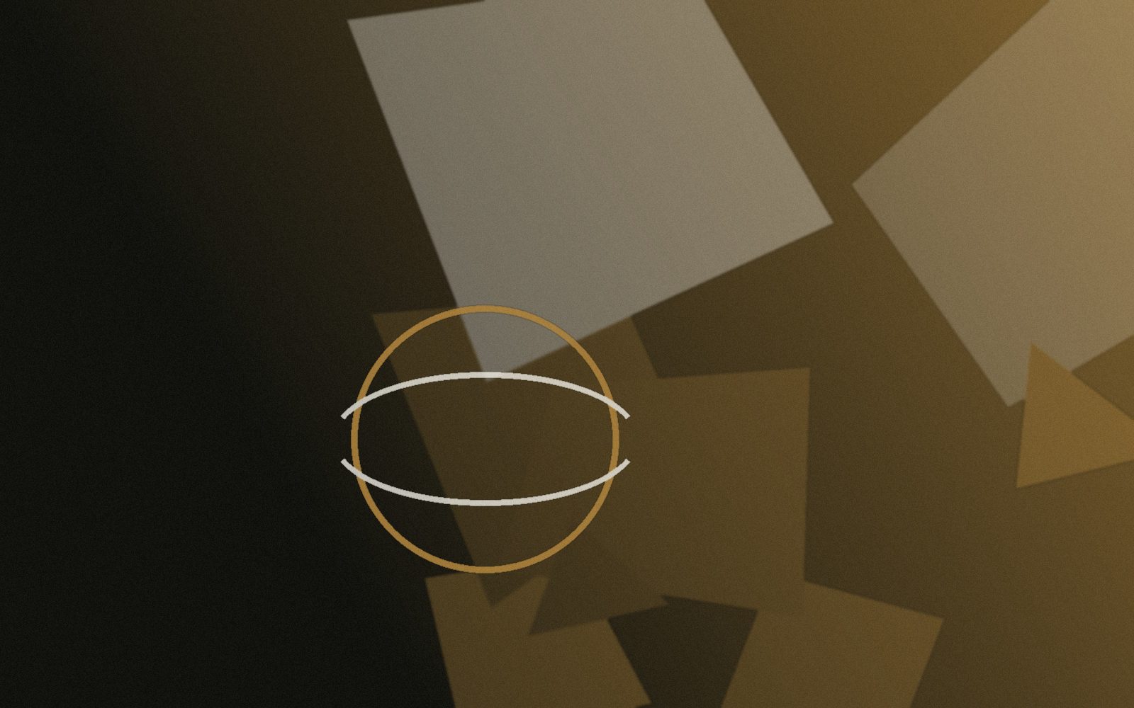 Abstract brand-toned composition representing a systems implementation project